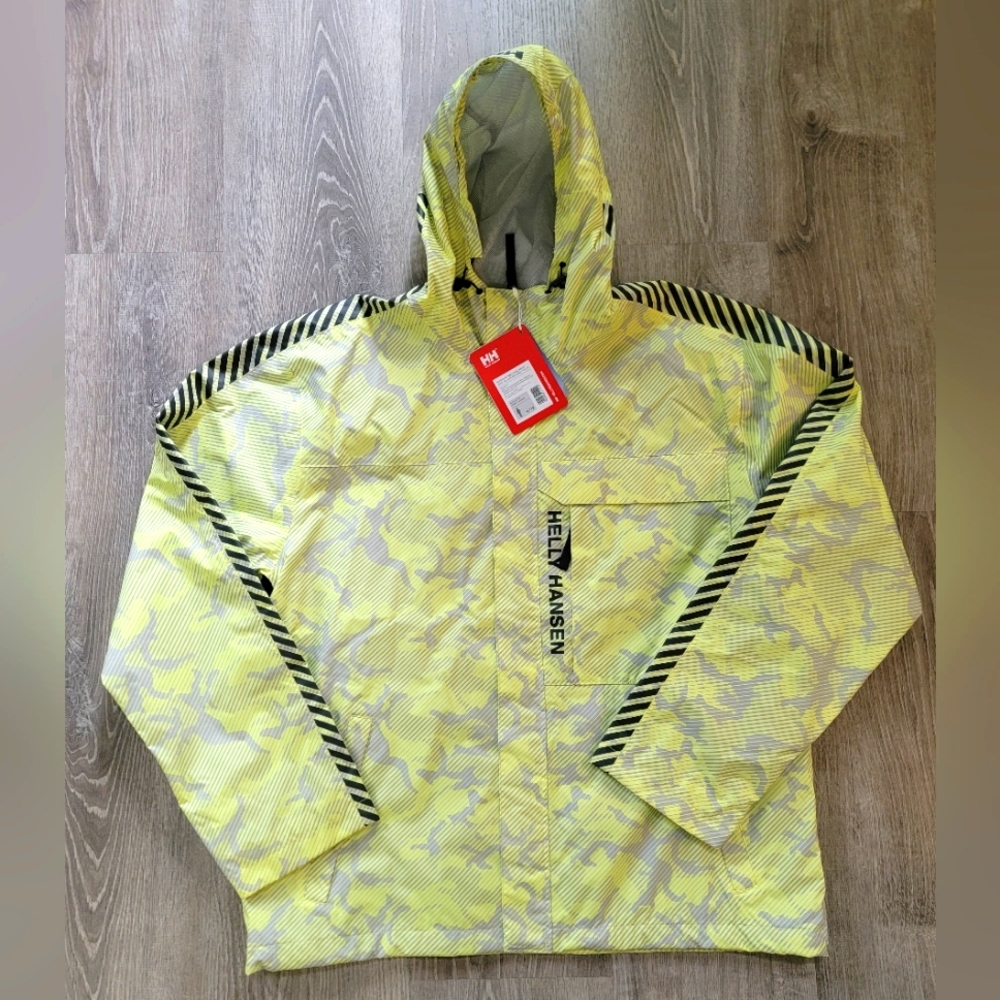 BRAND NEW Helly-Hansen Vector Packable Rain Jacket Men's Size XL